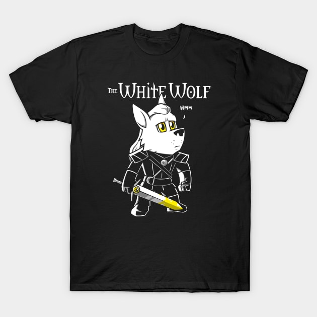 The White Wolf T-Shirt by wloem
